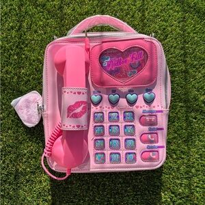 Malibu Barbie purse with functional handset! NWT